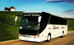 Na Roglo je vozil avtobus Avtobusnih prevozov Lipičnik; Vir: Novice